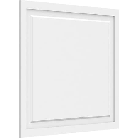 Ekena Millwork Harrison Raised Panel Decorative Wall Panel, 38"W x 34"H x 5/8"P WALP38X34X062HAR